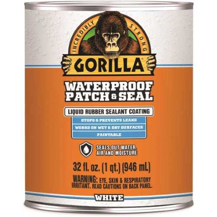 32 oz. Gorilla<span class='rtm'>®</span> Waterproof Patch and Seal Liquid - White